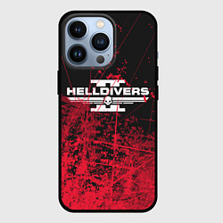 Чехол iPhone 13 Pro Helldivers 2: Red Blood