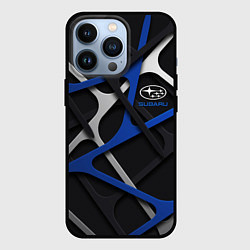 Чехол iPhone 13 Pro Subaru - 3D texture