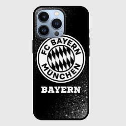 Чехол iPhone 13 Pro Bayern sport на темном фоне