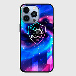 Чехол iPhone 13 Pro Roma неоновый космос