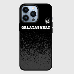 Чехол iPhone 13 Pro Galatasaray sport на темном фоне посередине