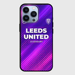 Чехол iPhone 13 Pro Leeds United legendary sport grunge