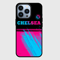 Чехол iPhone 13 Pro Chelsea - neon gradient посередине