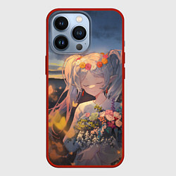 Чехол iPhone 13 Pro Sousou no Frieren Фрирен smile