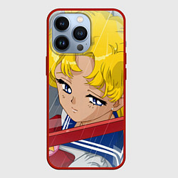 Чехол для iPhone 13 Pro Sailor Moon Усаги Цукино грустит, цвет: 3D-красный