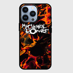 Чехол iPhone 13 Pro My Chemical Romance red lava