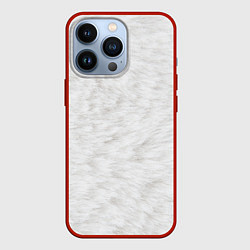 Чехол для iPhone 13 Pro Овечья шкура, цвет: 3D-красный
