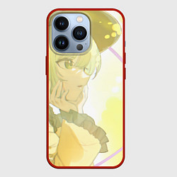 Чехол для iPhone 13 Pro Touhou Project Койши Комейдзи cute, цвет: 3D-красный