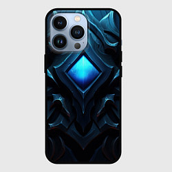 Чехол iPhone 13 Pro Синие магическое свещение