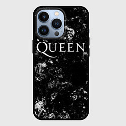 Чехол для iPhone 13 Pro Queen black ice, цвет: 3D-черный