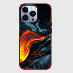 Чехол iPhone 13 Pro Волнистая темная материя
