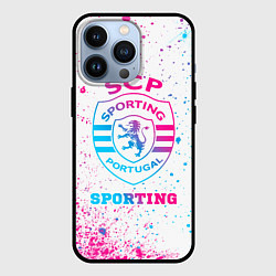 Чехол iPhone 13 Pro Sporting neon gradient style