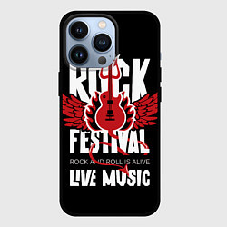 Чехол iPhone 13 Pro Rock festival - live music