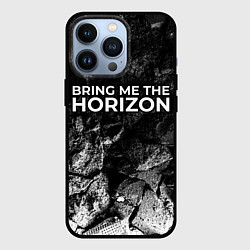 Чехол iPhone 13 Pro Bring Me the Horizon black graphite