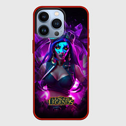 Чехол iPhone 13 Pro League Of Legends Akali Kda