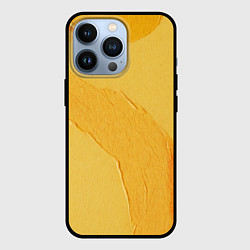 Чехол iPhone 13 Pro Желтая краска