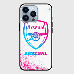 Чехол iPhone 13 Pro Arsenal neon gradient style