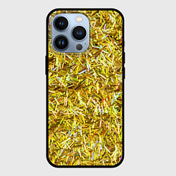 Чехол iPhone 13 Pro Золотые ленточки