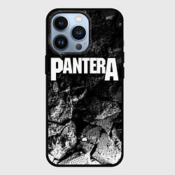Чехол для iPhone 13 Pro Pantera black graphite, цвет: 3D-черный