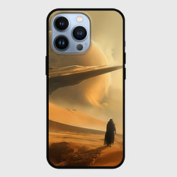 Чехол для iPhone 13 Pro Пустыня и космический корабль - Дюна, цвет: 3D-черный