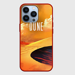 Чехол для iPhone 13 Pro Dune - sands, цвет: 3D-красный