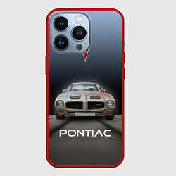 Чехол iPhone 13 Pro Американский масл-кар Pontiac