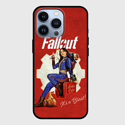 Чехол для iPhone 13 Pro Fallout - Lucy, цвет: 3D-черный