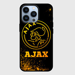 Чехол iPhone 13 Pro Ajax - gold gradient