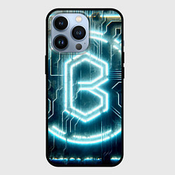 Чехол iPhone 13 Pro Неоновая вывеска - свечение