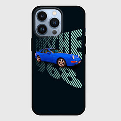 Чехол для iPhone 13 Pro Немецкая спортивная машина Porsche 968, цвет: 3D-черный