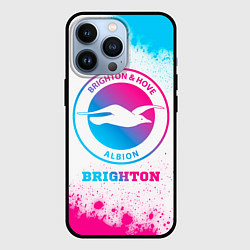 Чехол iPhone 13 Pro Brighton neon gradient style