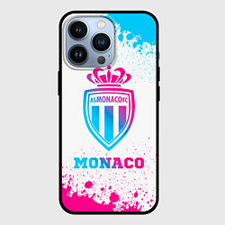 Чехол iPhone 13 Pro Monaco neon gradient style