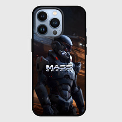 Чехол для iPhone 13 Pro Mass Effect game space, цвет: 3D-черный