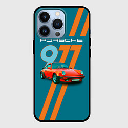 Чехол iPhone 13 Pro Porsche 911 немецкий спорткар