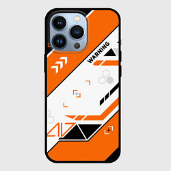 Чехол для iPhone 13 Pro Asiimov AWP skin, цвет: 3D-черный