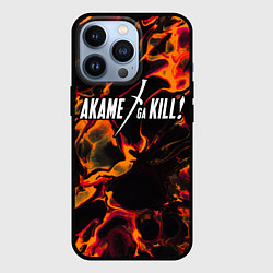 Чехол iPhone 13 Pro Akame ga Kill red lava