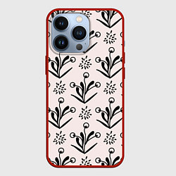 Чехол iPhone 13 Pro Веточка цветочная