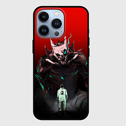 Чехол для iPhone 13 Pro Кайдзю - Хибино, цвет: 3D-черный