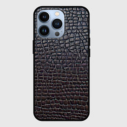 Чехол iPhone 13 Pro Крашеная кожа - текстура