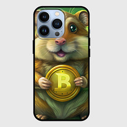 Чехол iPhone 13 Pro Хомяк и крипта