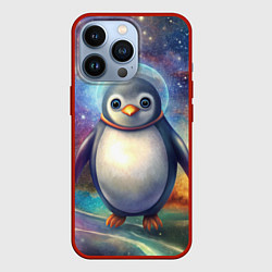 Чехол iPhone 13 Pro Пингвин-космонавт