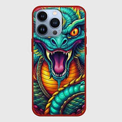 Чехол iPhone 13 Pro Мифическая змея