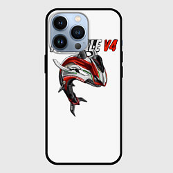 Чехол iPhone 13 Pro Ducati Panigale V4 shark