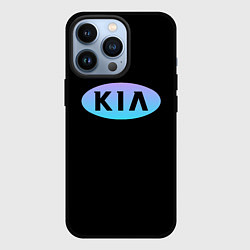 Чехол iPhone 13 Pro KIA logo neon