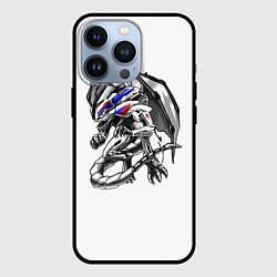 Чехол для iPhone 13 Pro BMW s1000rr dragon, цвет: 3D-черный