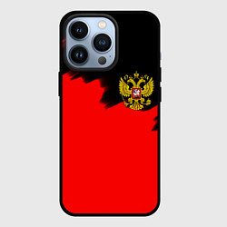 Чехол iPhone 13 Pro Россия красные краски