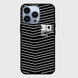 Чехол iPhone 13 Pro Thirty Seconds to Mars pattern optic