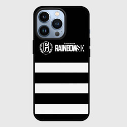 Чехол iPhone 13 Pro Rainbow six geometry line