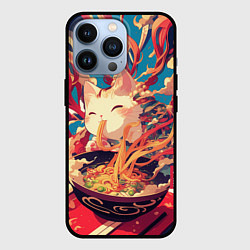 Чехол iPhone 13 Pro Cat and ramen