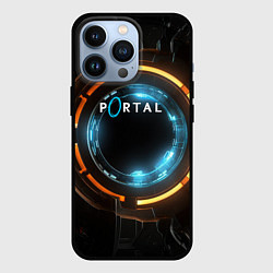 Чехол для iPhone 13 Pro Portal логотип игры, цвет: 3D-черный